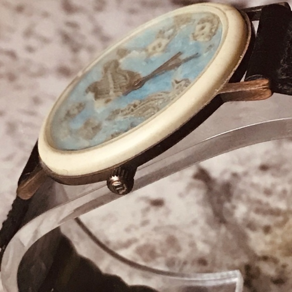 1994  RARE SEA STONE FOSSIL WATCH BW-6716 - Picture 5 of 8